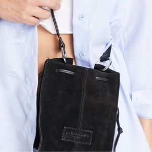 Urbancode black suede new purse!